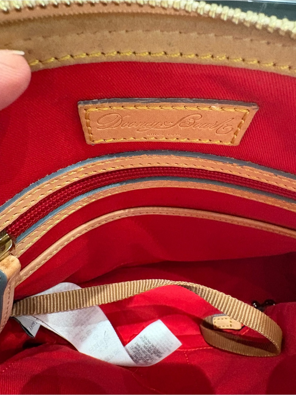 Disney Parks Dooney & Bourke White Sketch Mickey & Minnie Backpack - Picture 6 of 8